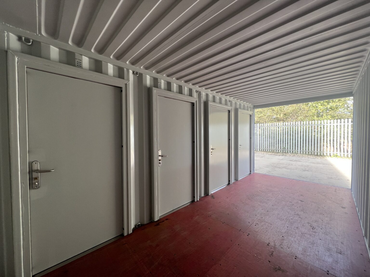 20ft Shipping Container Multi-unit Storage Solution - Image 2