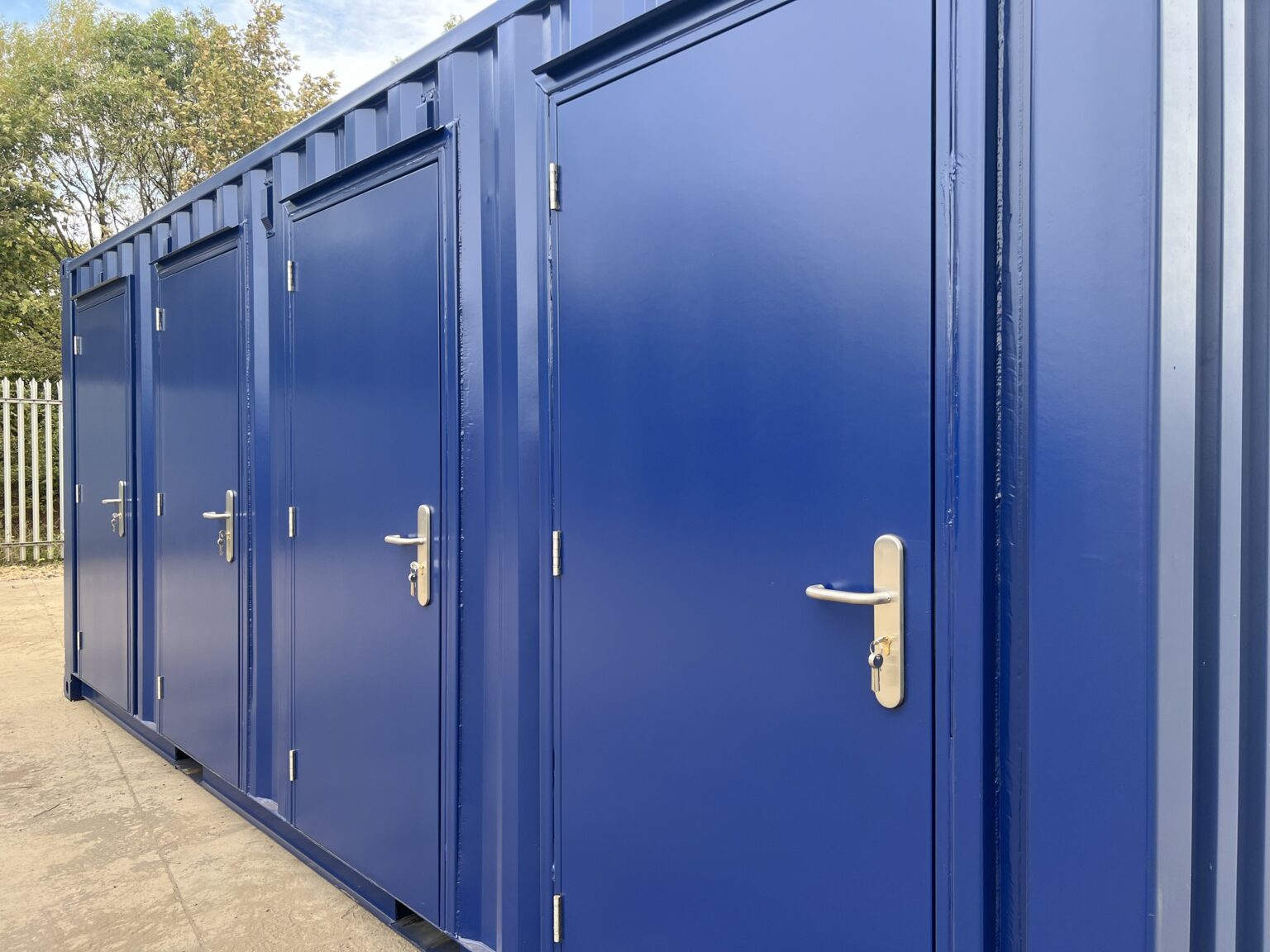 20ft Shipping Container Multi-unit Storage Solution - Image 4