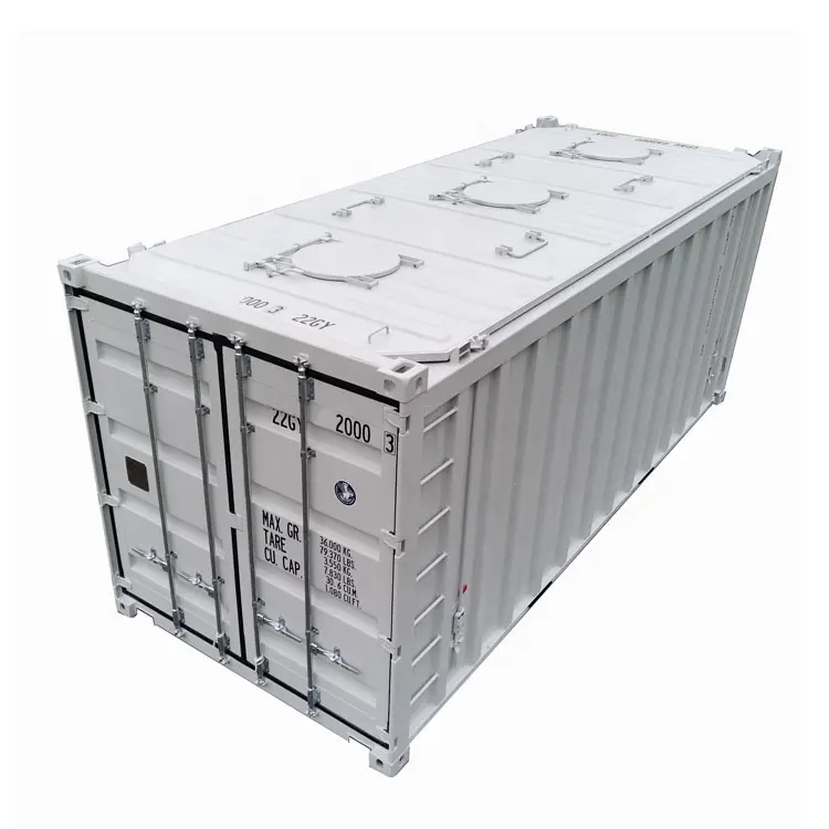 20ft Dry Intermediate Bulk Storage Top Loading Shipping Container - Image 5