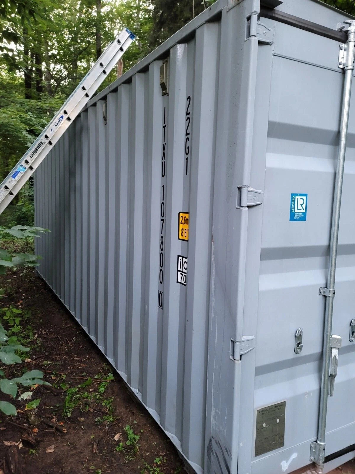 20′ Used Steel Shipping Container Storage Container - Image 2