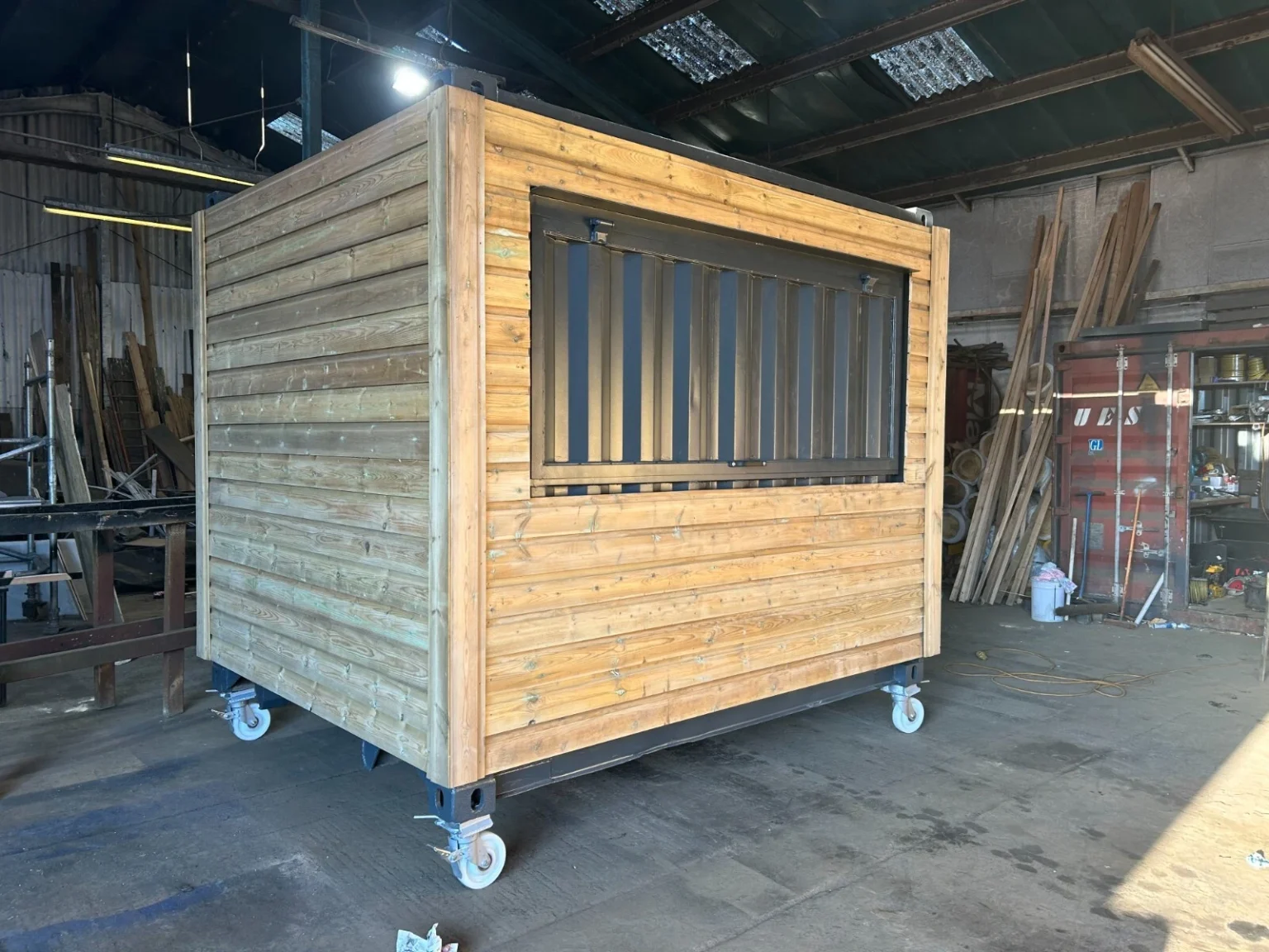 10ft x 8ft Shipping Container – Street Food/Coffee Shop/Food Kiosk – Nationwide - Image 2