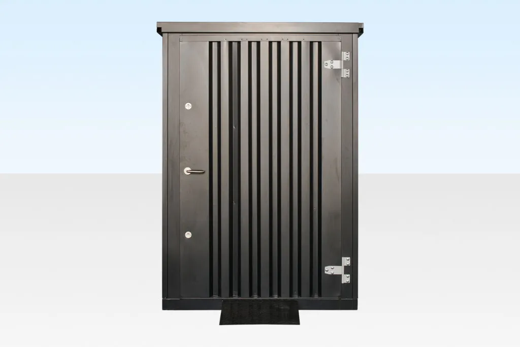 Flat Pack Metal Garden Store - Image 7