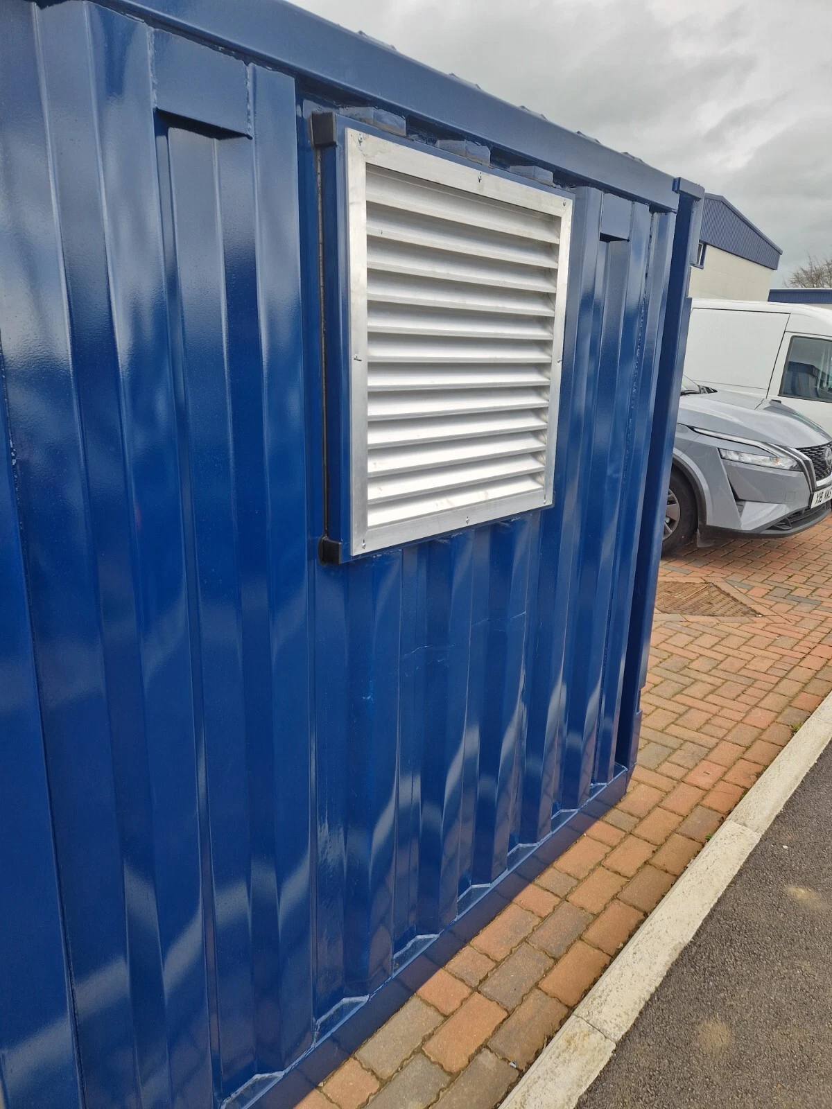 6ft sq. Steel LC Storage container .. Converted for LPG Gas cylinder storage. - Image 3