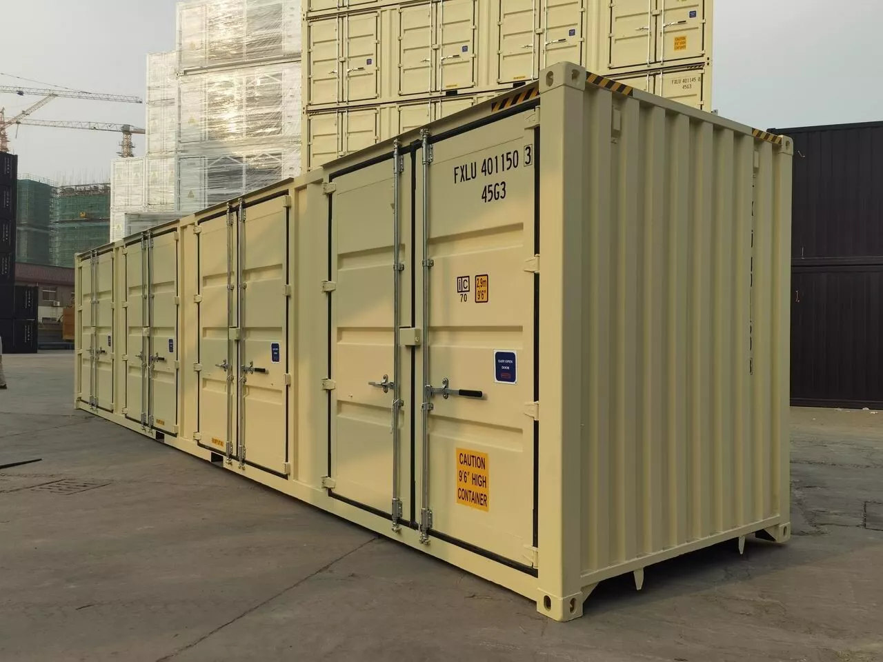 New 40ft HC Open Side Container with 4 Doors –One Trip – For Sale - Image 2