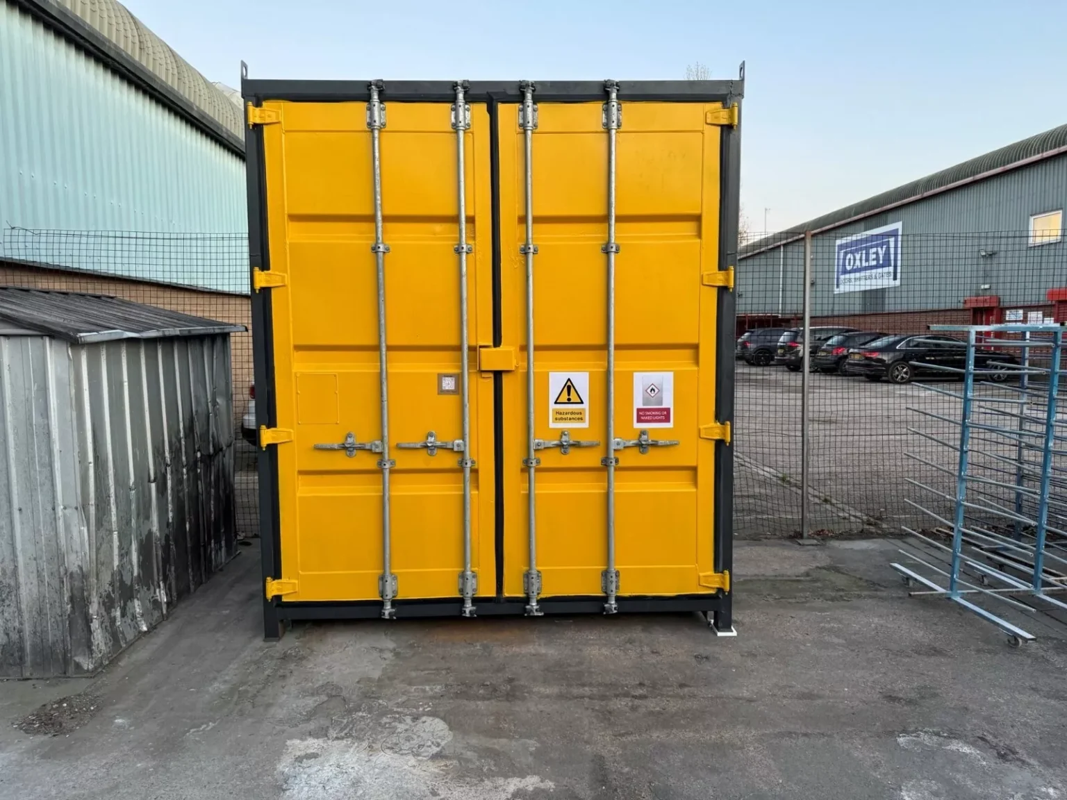 6ft BUNDED Chemical / Paint Storage Container | Secure & Compliant Solution - Image 4