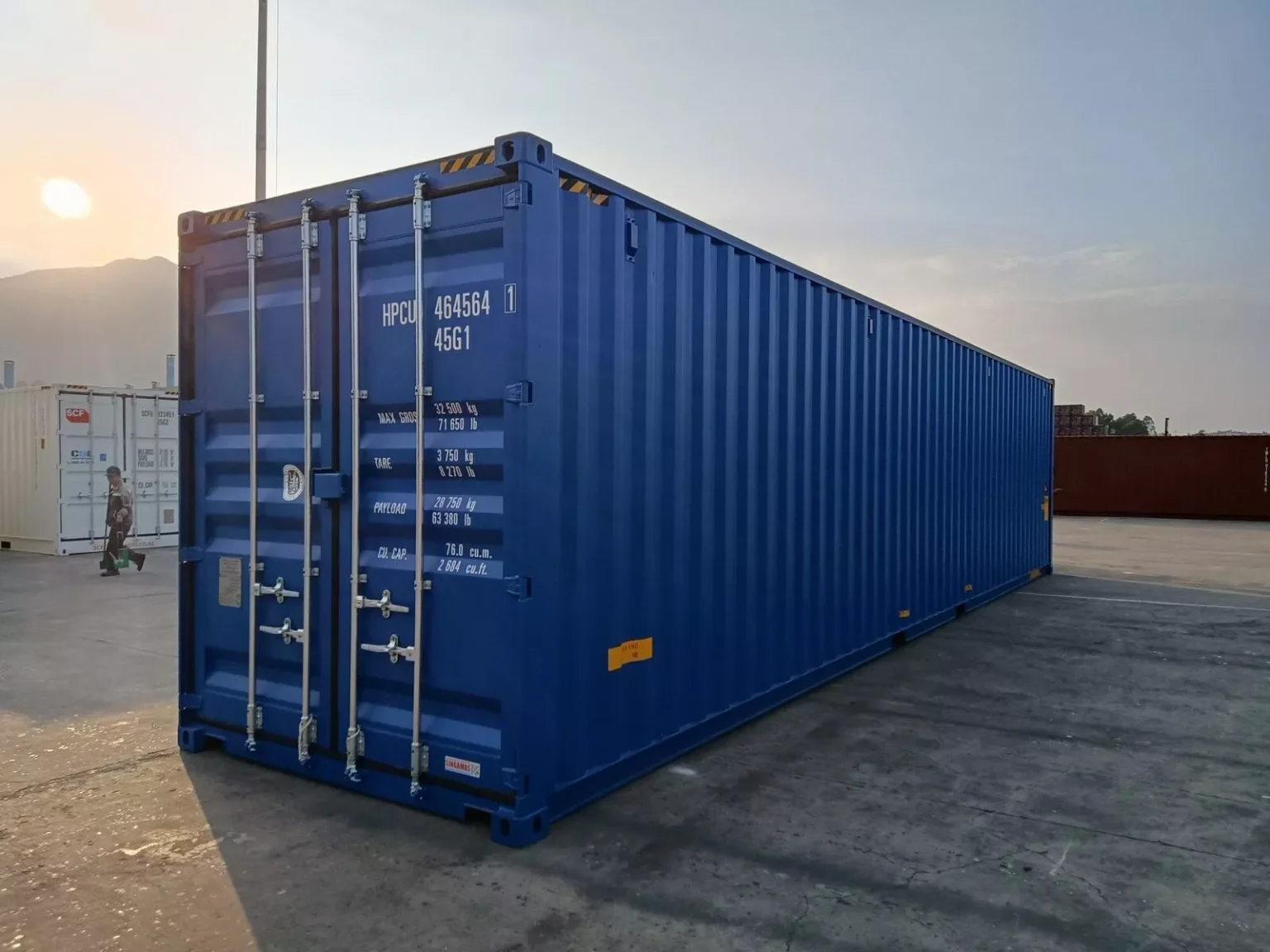 Fresh New One Trip Jan 2024 40ft High Cube 9’6ft High Container - Image 4