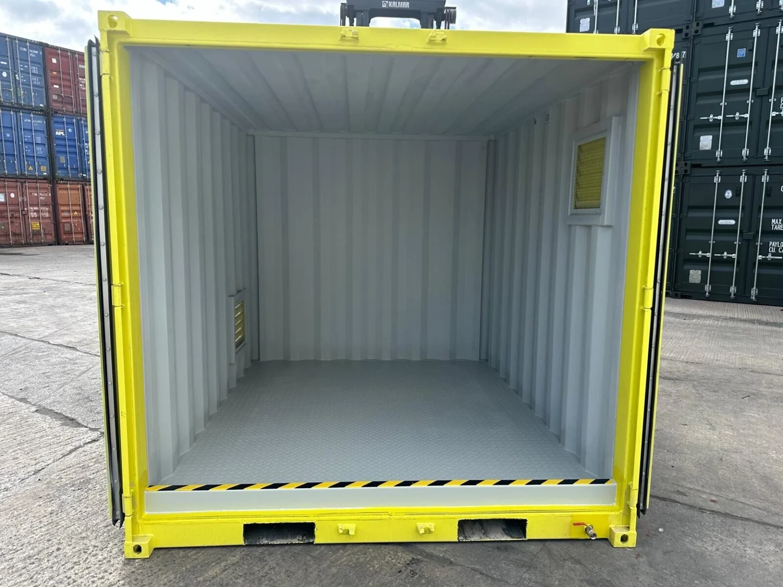 9ft x 7ft New COSHH / Chemical Store Shipping Container / Cabinet - Image 7