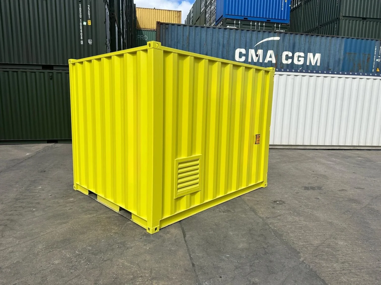9ft x 7ft New COSHH / Chemical Store Shipping Container / Cabinet - Image 6